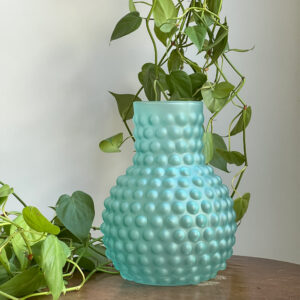 Vaso de Vidro com Textura