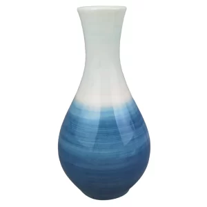 Vaso em Cerâmica Azul