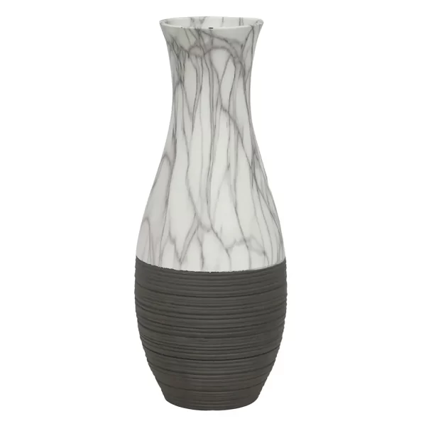 Vaso em Cerâmica Marmorizado