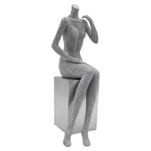 Escultura Mulher Cristal