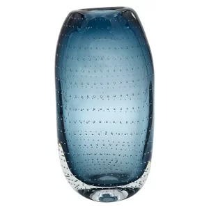 Vaso de Vidro Azul