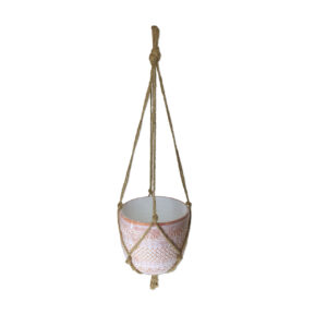 Cachepot Braidy Rosa